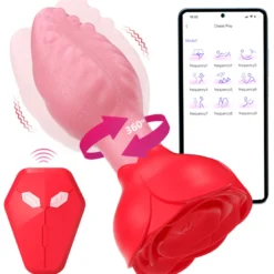 Anal Vibrator Plug Vibration App GM-561 Rot