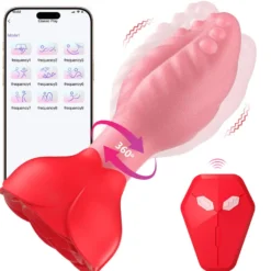 Anal Vibrator Plug Vibration App GM-561 Rot