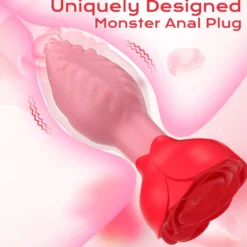 Anal Vibrator Plug Vibration App GM-561 Rot