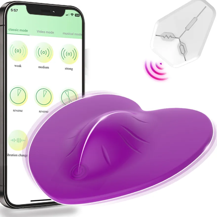 Auflege Panty Vibrator Slip App Smartphone GM-415