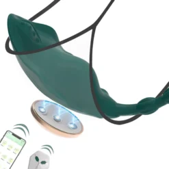 Auflege Panty Vibrator Stimulation Klitoris GM-385 Grün