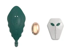 Auflege Panty Vibrator Stimulation Klitoris GM-385 Grün