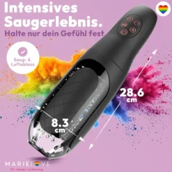 Automatischer Masturbator mit Vibration & Saugfunktion