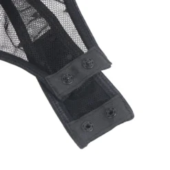 Black Embroidery Lace Hollow Suspender Bodysuit – Sexy High-Quality Lingerie