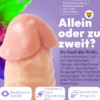 21cm Dildo no Vibrator Sex Toy Saugnapf Penis Anal PVC 3D Adern Hoden