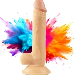 20cm Dildo no Vibrator Sex Toy Saugnapf Penis Anal PVC 3D Adern Hoden