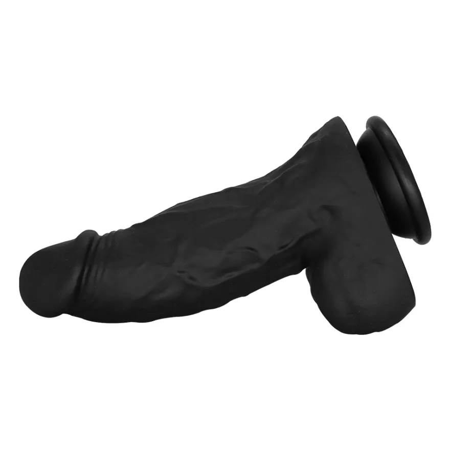 22cm Dildo no Vibrator Sex Toy Saugnapf Penis Anal PVC 3D Adern Hoden