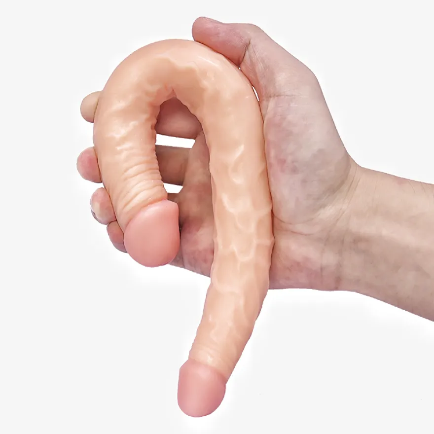 35cm Doppel Dildo 3D Adern Hoden