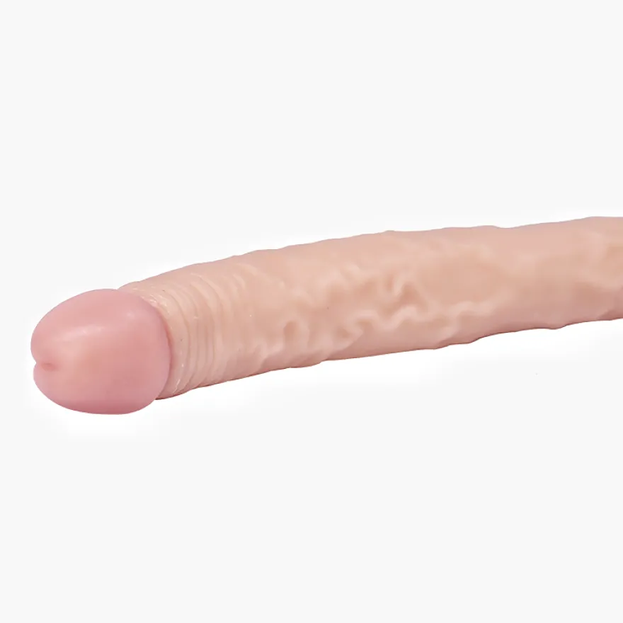 35cm Doppel Dildo 3D Adern Hoden