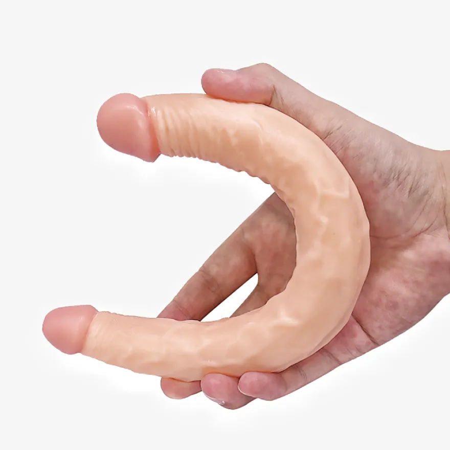 35cm Doppel Dildo 3D Adern Hoden