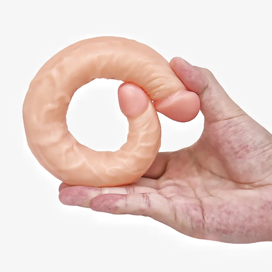 35cm Doppel Dildo 3D Adern Hoden
