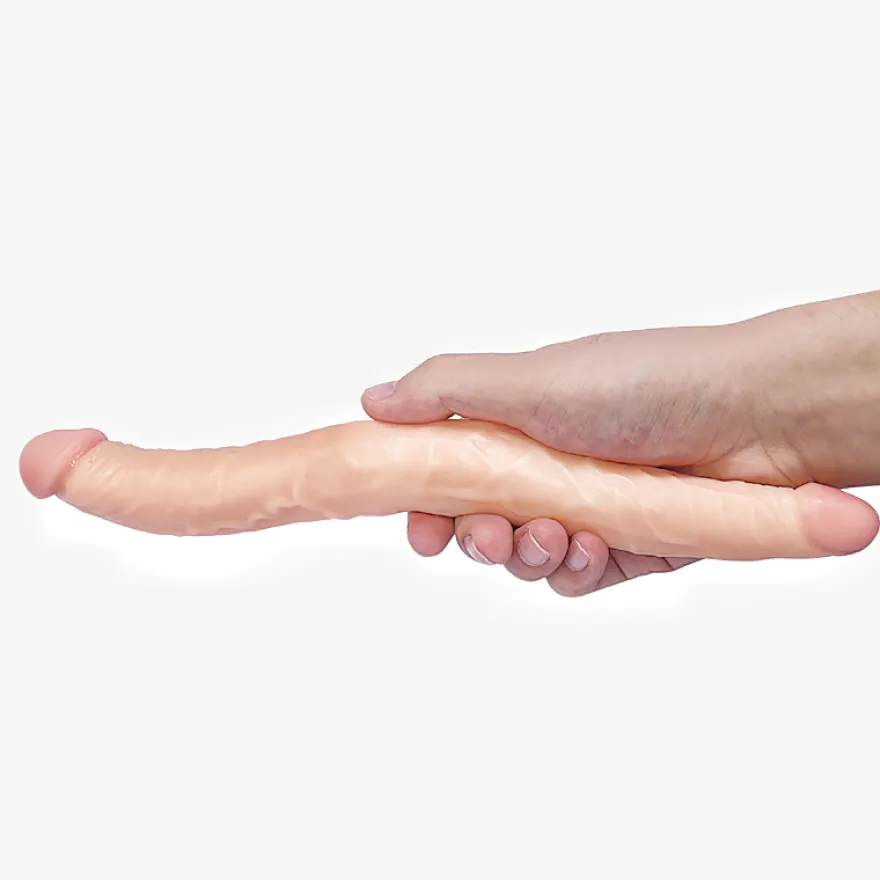 35cm Doppel Dildo 3D Adern Hoden