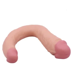 40cm Doppel Dildo PVC 3D Adern Hoden