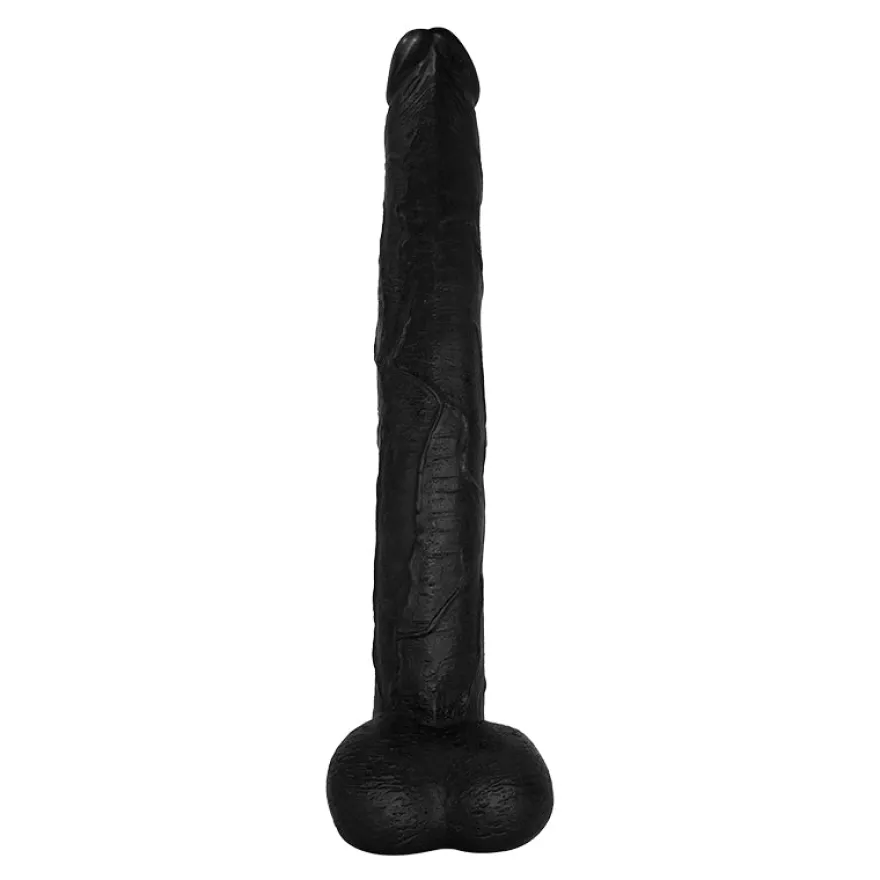 43cm XXL Dildo no Vibrator Sex Toy Saugnapf Penis Anal PVC 3D Adern Hoden