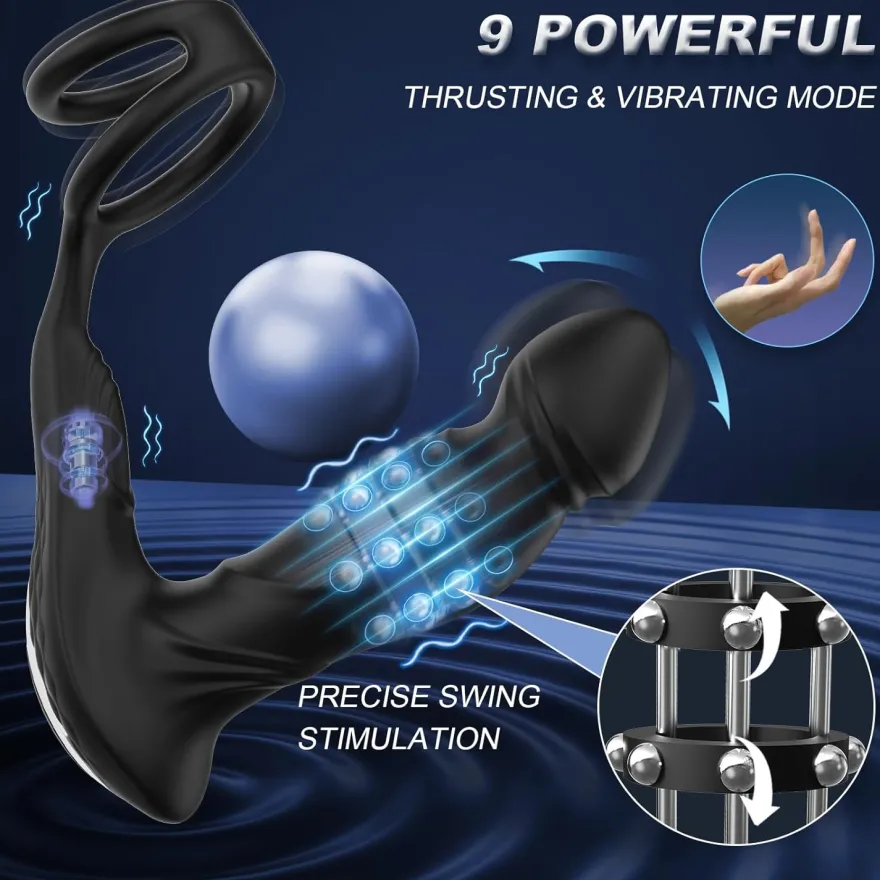 Cock Penis Hoden Ring App Remote GM-548