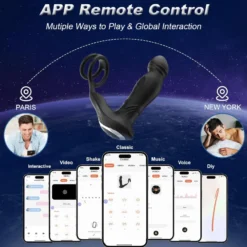 Cock Penis Hoden Ring App Remote GM-548