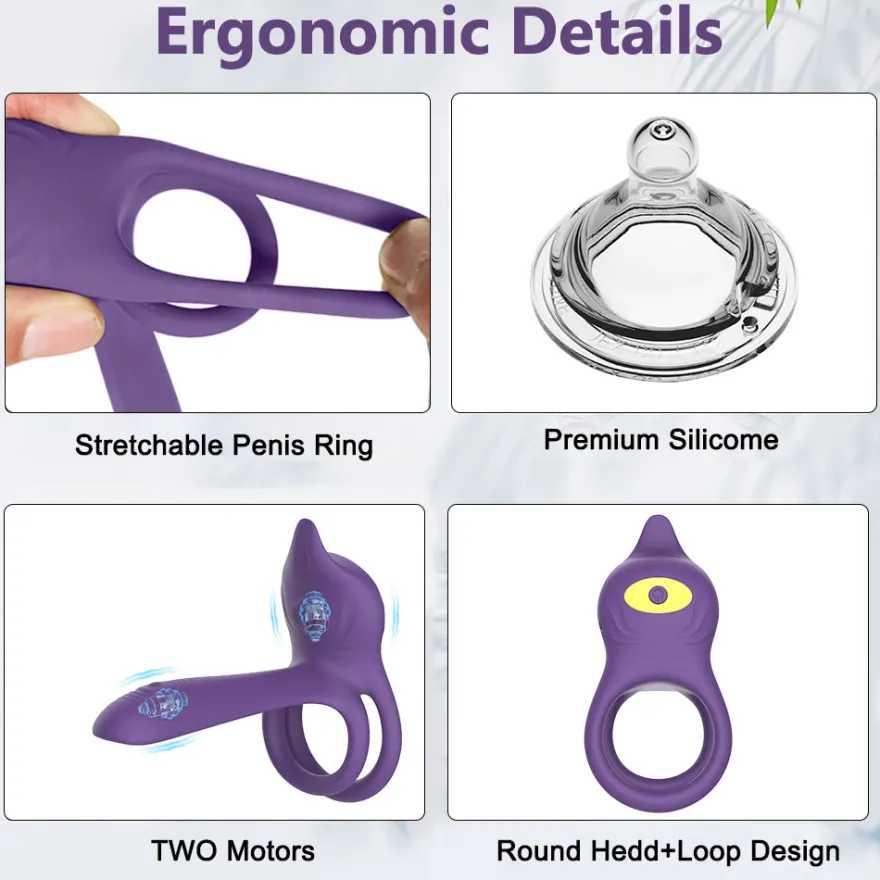 Cock Penis Hoden Ring App Remote GM-274