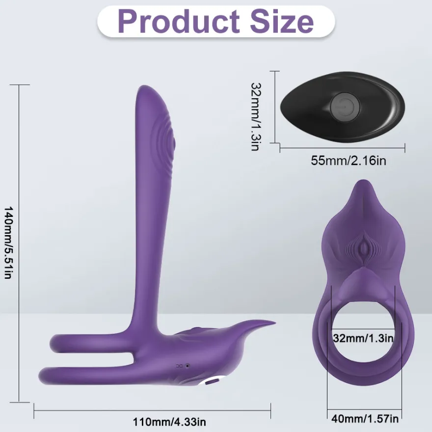 Cock Penis Hoden Ring App Remote GM-274
