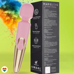 Elaria Wand Massagegerät 10 Stufen sehr stark Massagestab Akku Vibrator Sexspielzeug