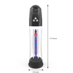 Elektrische Penispumpe mit Saugfunktion