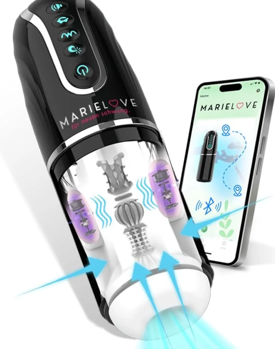 Elektrischer Masturbator Blowjob Simulator App Steuerung
