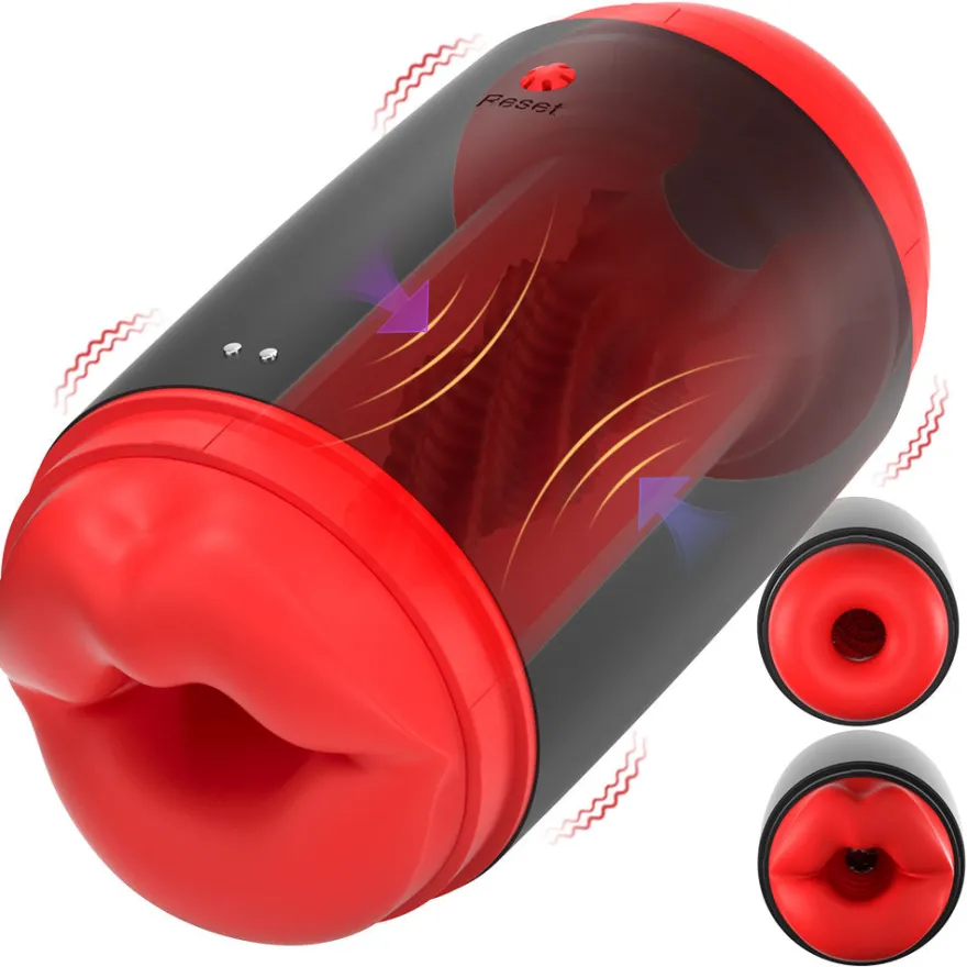 Elektrischer Masturbator Blowjob Simulator GM-571