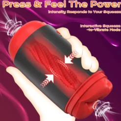 Elektrischer Masturbator Blowjob Simulator GM-571