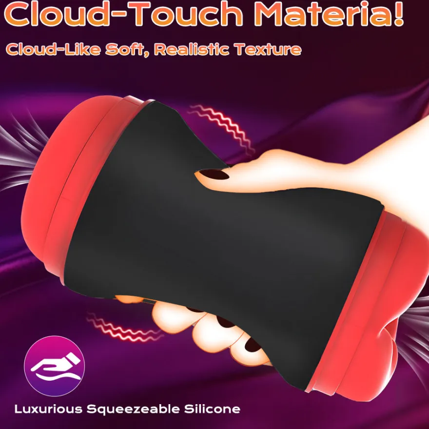 Elektrischer Masturbator Blowjob Simulator GM-571