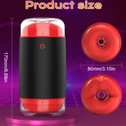 Elektrischer Masturbator Blowjob Simulator GM-571