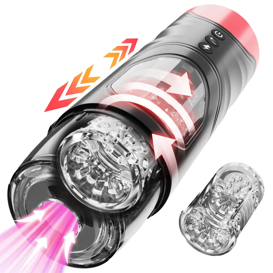 Elektrischer Masturbator Rotation Ultra Power LOU-1855