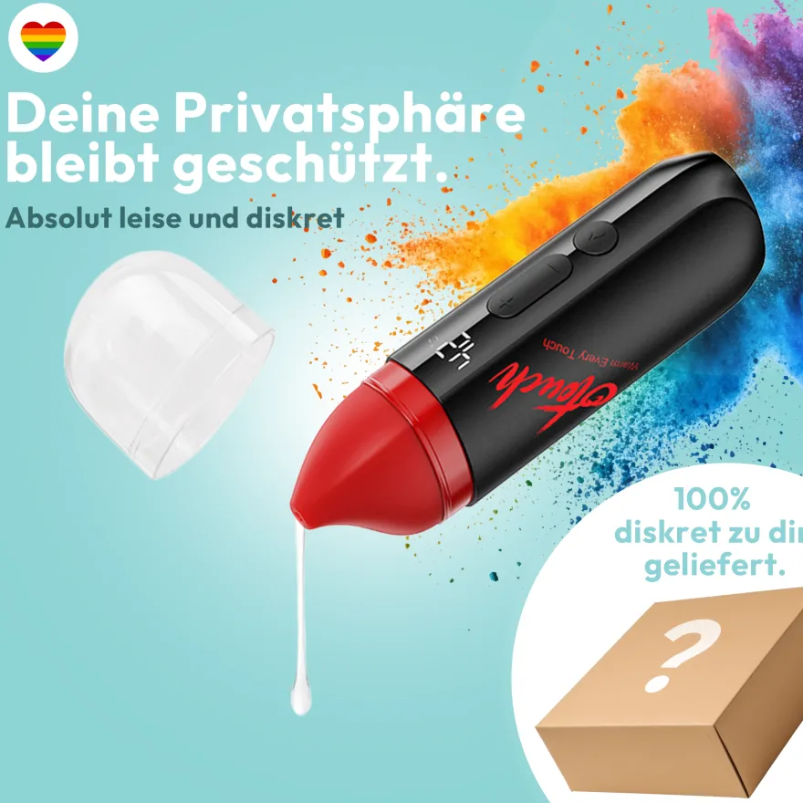 Gleitgel Spender USB – Wärmfunktion & Temperaturanzeige, Dispenser Gerät