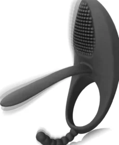 3in1 Penisring Paarvibrator mit Zunge, Analvibrator & Klitorisstimulator