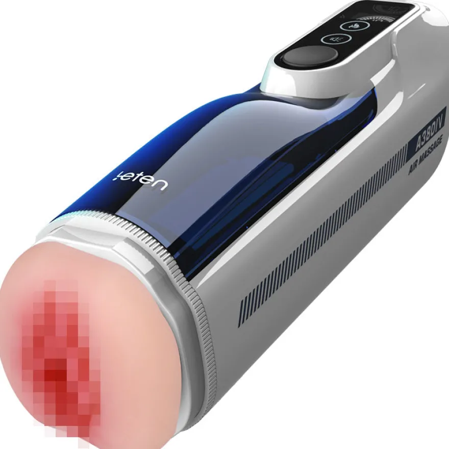 Leten A380 IV – Schwingender Kolben 10 stoßende, intelligente Heizung männlicher Masturbator