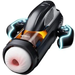 Leten Bermuda Storm 10 Saugmodi Fleischige Heiz-Blowjob-Simulation Stroker