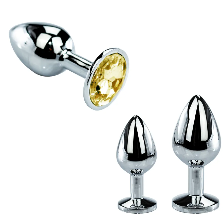 marielove Analplug Gelb S,M,L