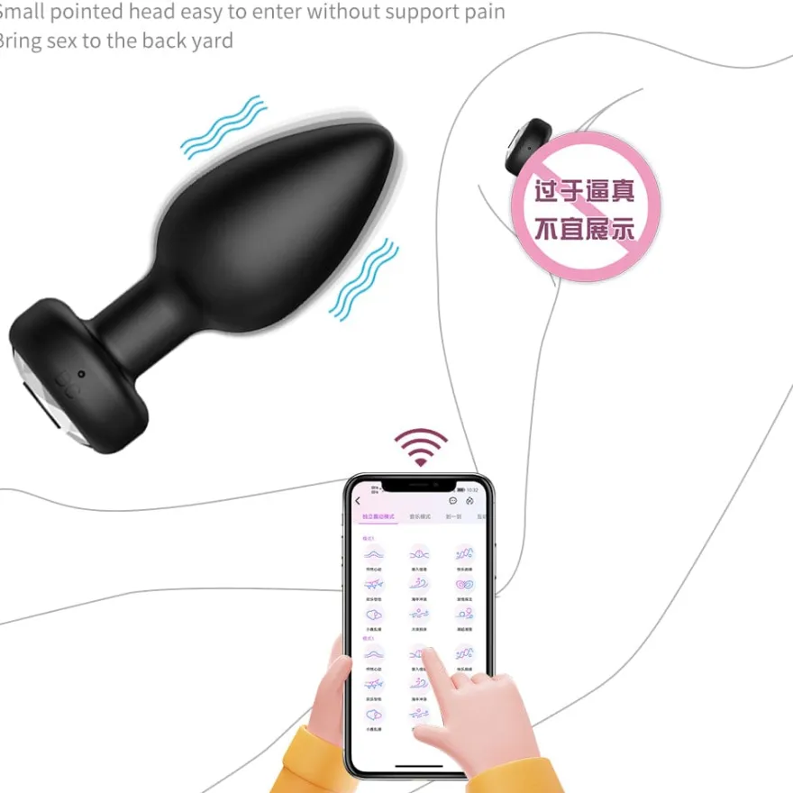 marielove Analplug mit App