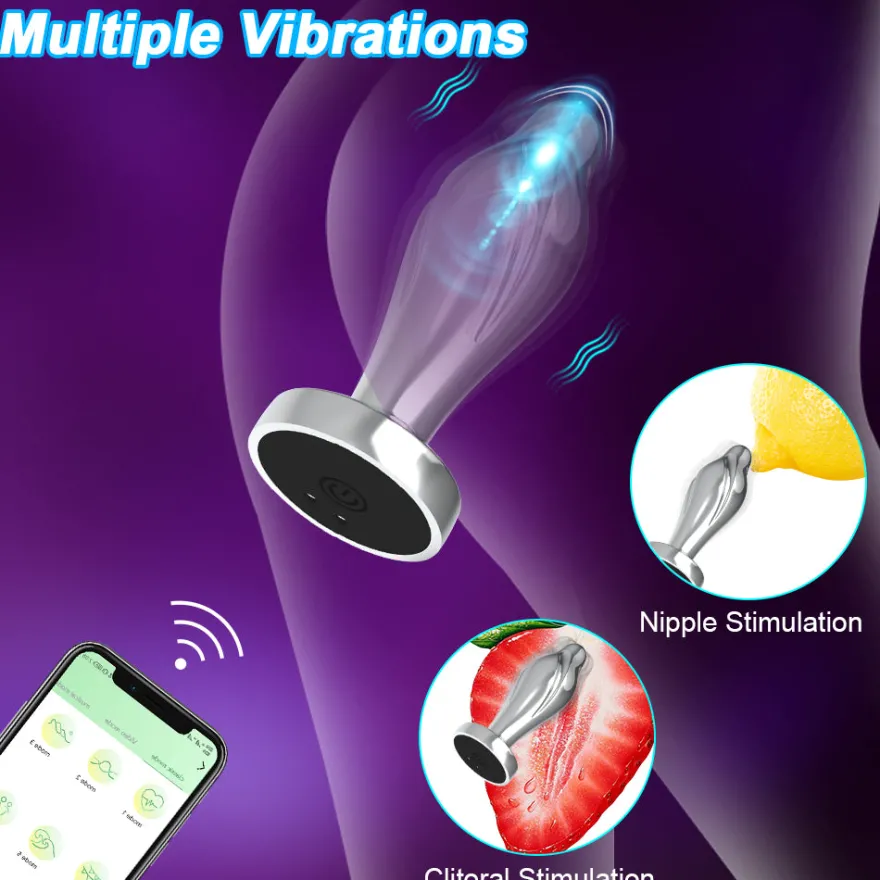 marielove Analplug mit App Edelstahl