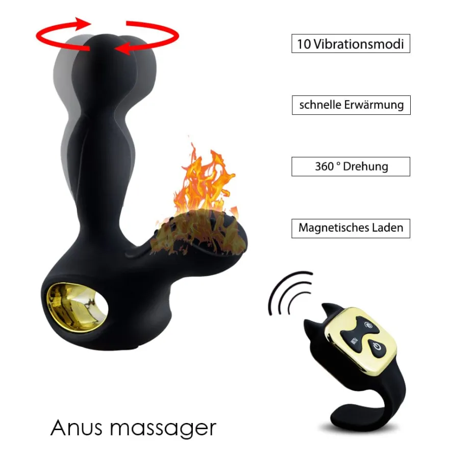 marielove Analvibrator Anal Vibrator mit Fernbedienung