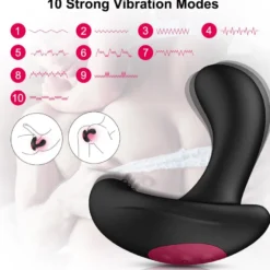 marielove Analvibrator elektrisch aufblasbar mit Fernbedienung