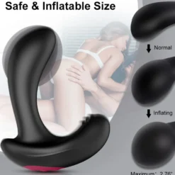 marielove Analvibrator elektrisch aufblasbar mit Fernbedienung