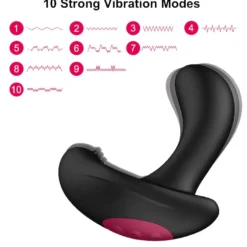 marielove Analvibrator elektrisch aufblasbar mit Fernbedienung