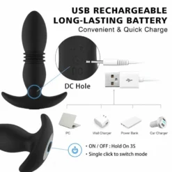 marielove Analvibrator mit Fernbedienung