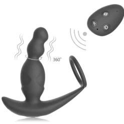 marielove Analvibrator Penis-Ring mit Analvibrator