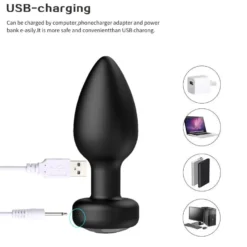 marielove Anal Vibrator Plug mit Fernbedienung
