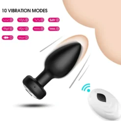 marielove Anal Vibrator Plug mit Fernbedienung