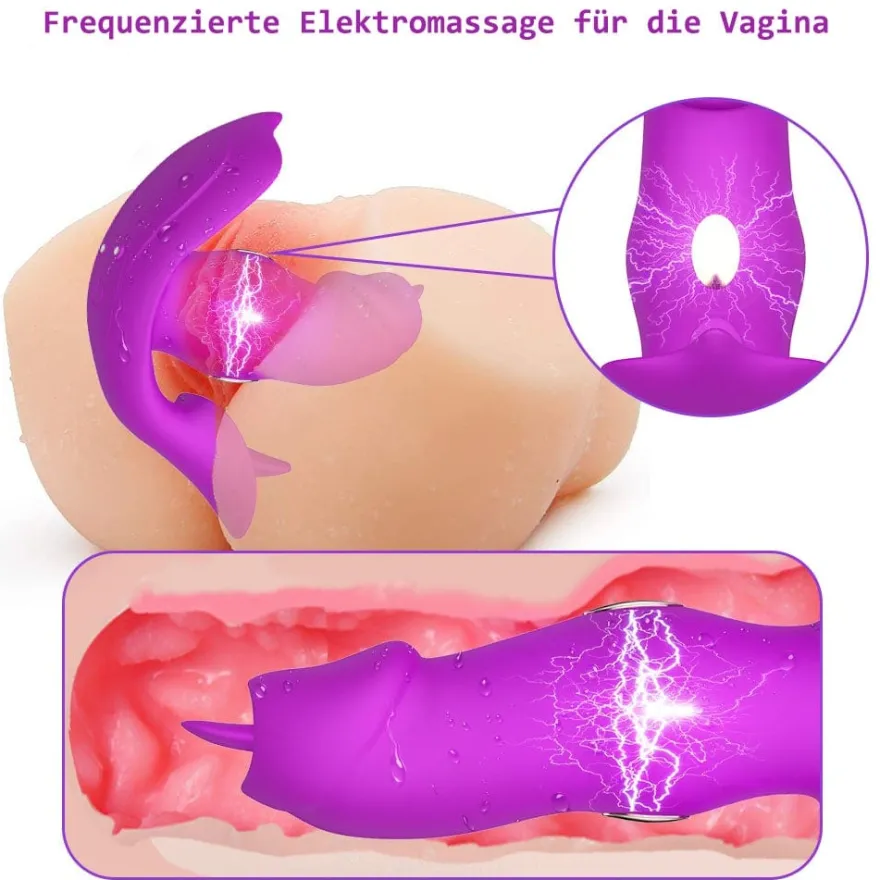 marielove Analvibrator Slip Vibrator mit ESTIM