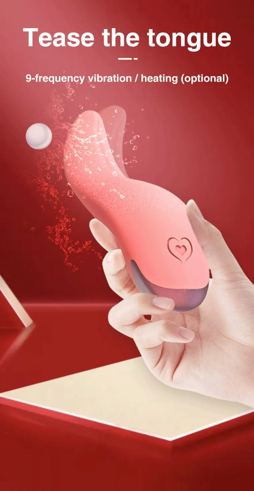 marielove Auflege Panty Vibrator Zunge