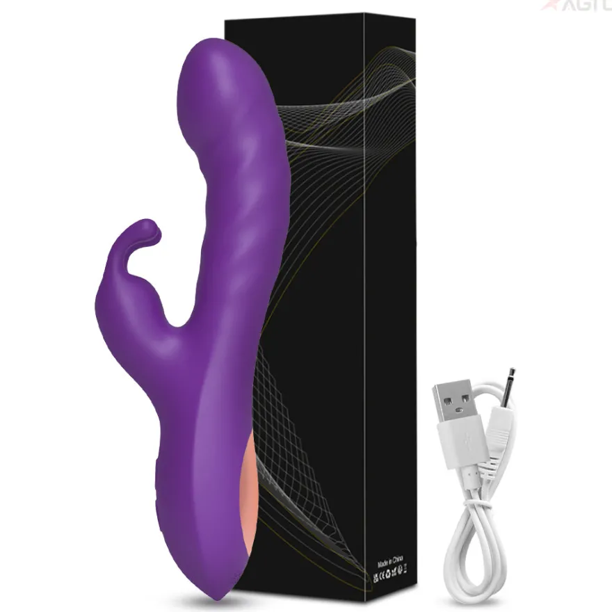 marielove 20cm Rabbit Vibrator 2in1 Stimulation