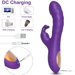 marielove 20cm Rabbit Vibrator 2in1 Stimulation