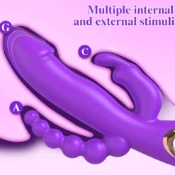 marielove 20cm Rabbit Vibrator 3in1 Stimulation